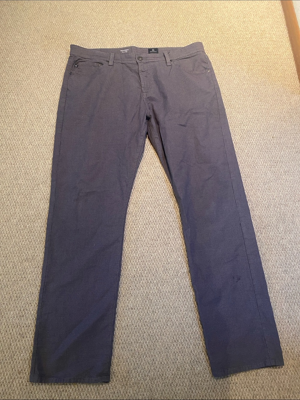 Ag Adriano Goldschmied Men's Slim Straight Pants 38x32